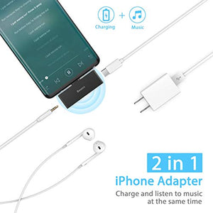 USB C Headphone&Charger Adapter